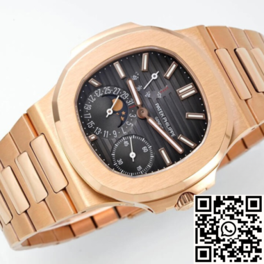 Patek Philippe Nautilus Moonphase Oro Rosa 40mm – Ref. 5712/1R-001 - Imagen 4