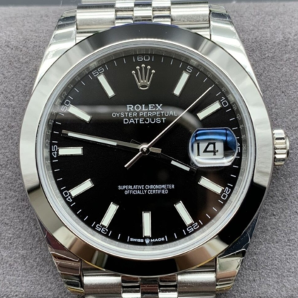 Rolex Datejust M126300-0012 Black Dial Size 41mm