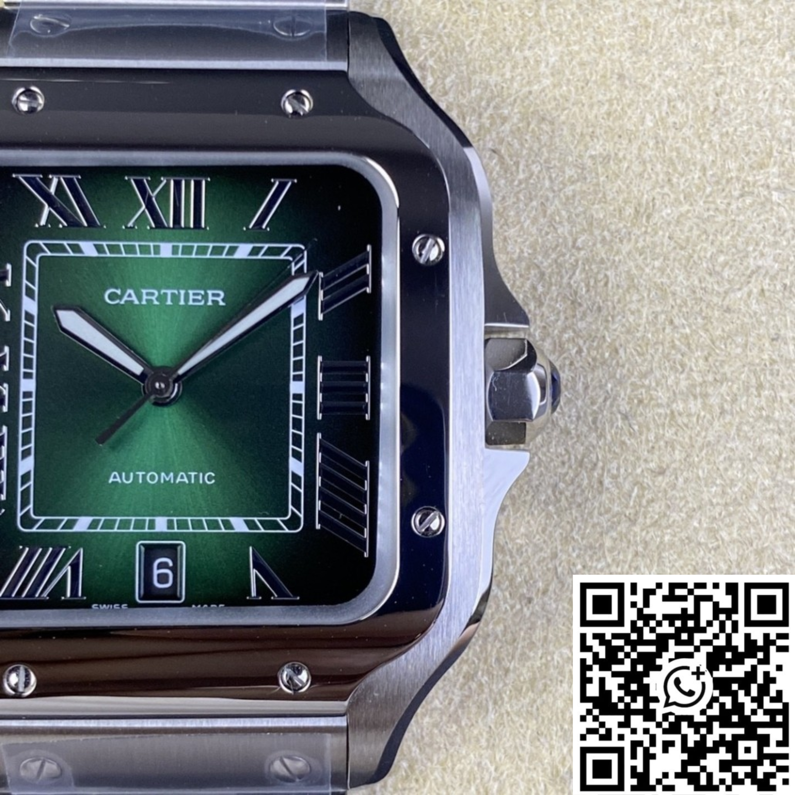 Cartier Santos WSSA0062 Gradient Green - Imagen 2