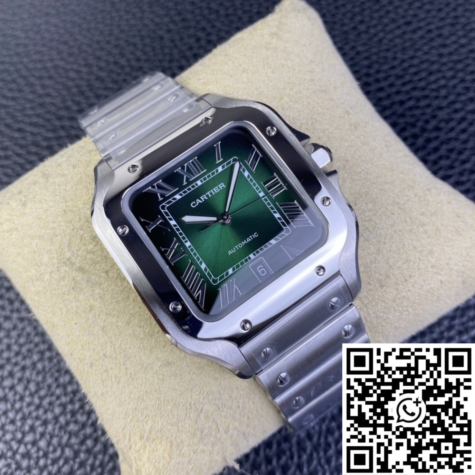 Cartier Santos WSSA0062 Gradient Green - Imagen 3